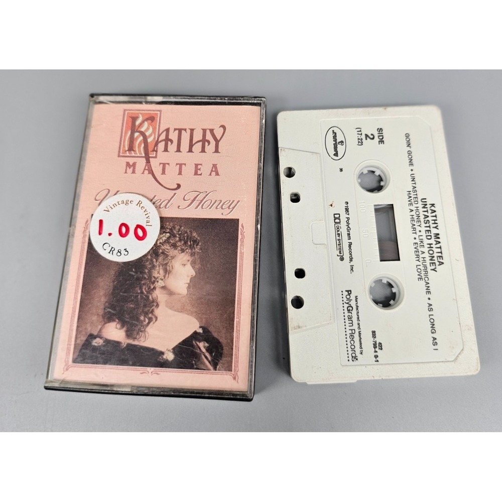 Untasted Honey - Audio Cassette By Kathy Mattea